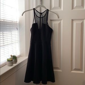 Black Formal Skater Dress